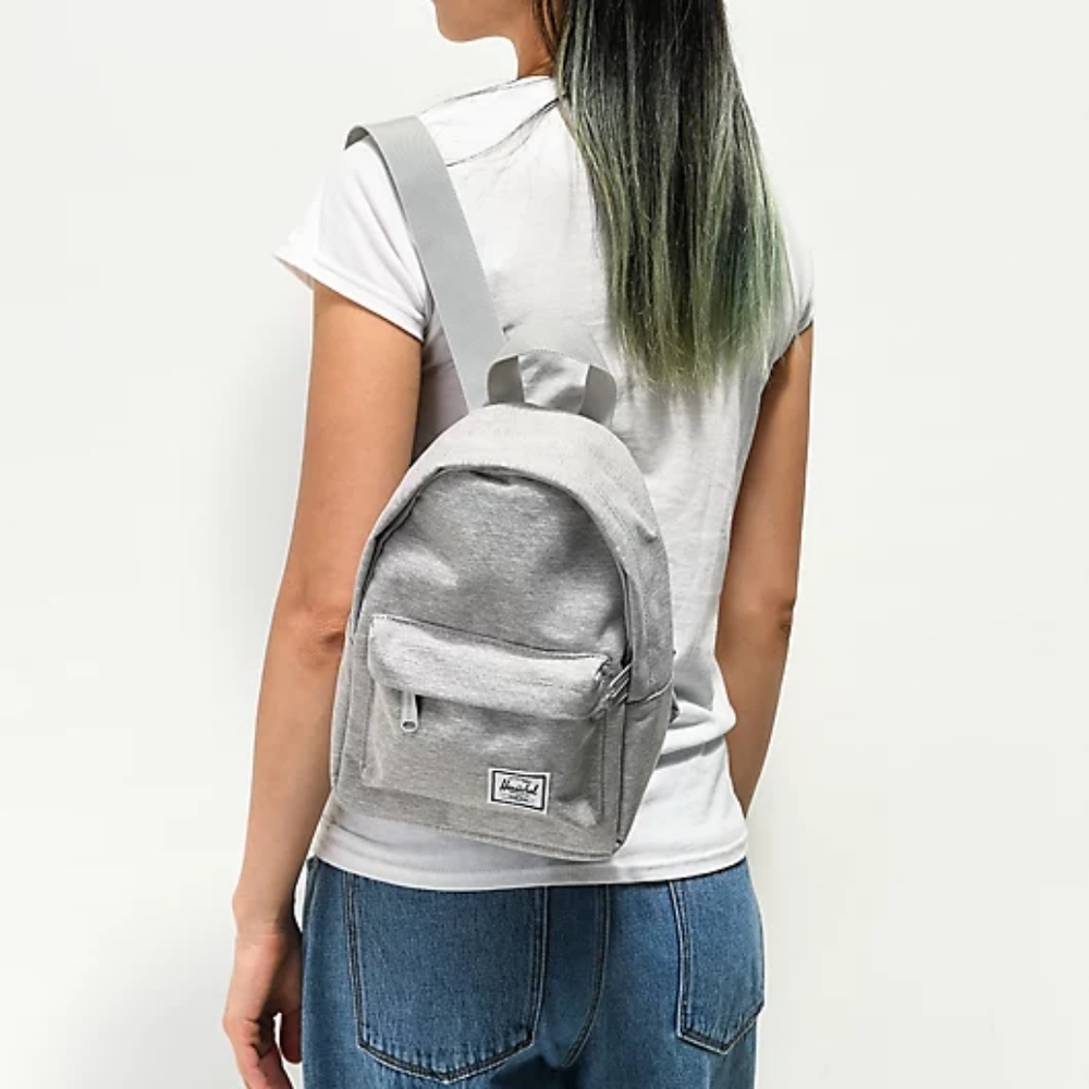 Herschel Supply Co. Classic Mini Light Gray Backpack